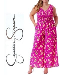 Jessica Simpson Smock Top Jumpsuit
